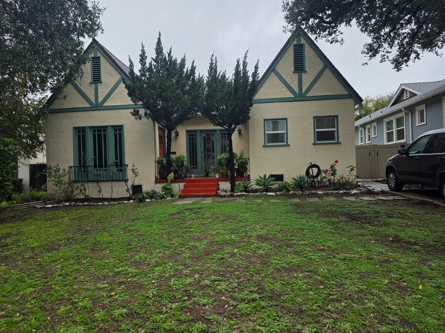Exterior before renovation